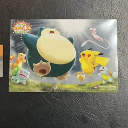 Mew Snorlax Clear Card Pokemon Center Tokyo Limited Edition Nintendo Japan - Image 1