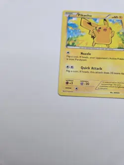 Pokemon TCG Pikachu Holo Card McDonald's Promo 5/12 LP - Image 3