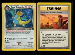 Dark Dragonite 5/82 Team Rocket 2000 Breeder Neo Vintage Pokemon Card Lot WOTC - Image 1