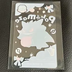 Pokemon limited clear card Halloween pokemaze pokemon cafe Gengar - Image 2