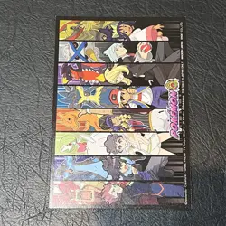 Ensky GameFreak Pokemon Bromide Climax! TCG Card Holo Mega charizard & Alain - Image 2