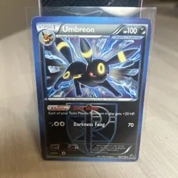 2013 Umbreon 64/116 Team Plasma Pokemon Card Non-Holo - Image 1