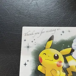 Clear Card Pokemon Center Sapporo Limited Edition Pikachu Nintendo Japan - Image 2