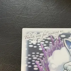 Clear Card Pokemon Center Sapporo Limited Edition Pikachu Nintendo Japan - Image 2