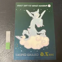 Rayquaza Pikachu Pokemon Center SKYTREE TOWN Japan Clear Card Limited F/S 2016 - Image 2