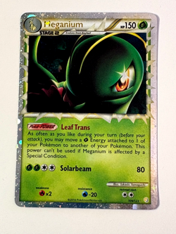 Meganium Prime - 109/123 - Pokemon Heart Gold Soul Silver Ultra Rare MP Card - Image 1
