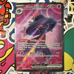 Mismagius ex 112/094 Ultra Rare Full Art NM Pokemon Card Phantasmal Flames PFL - Image 2