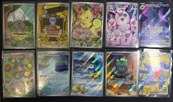 Pokemon TCG 10 Card Lot - Garchomp, Wigglytuff, Nidoking, Piplup, Marshadow +++ - Image 1