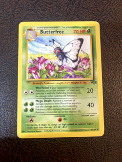 Butterfree 33/64 Jungle Regular - Pokemon Card - LP - Image 1