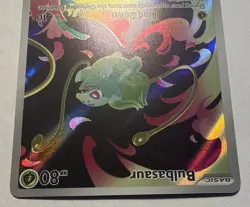 Pokemon TCG Bulbasaur Card 133/132 IR Mega Evolutions Near Mint - Image 3