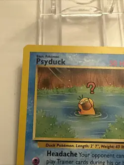 Psyduck WOTC Black Star Promo Pokemon Card # 20 Card +++ - Image 2