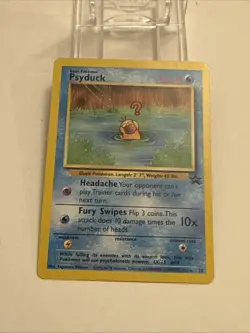 Psyduck WOTC Black Star Promo Pokemon Card # 20 Card +++ - Image 4