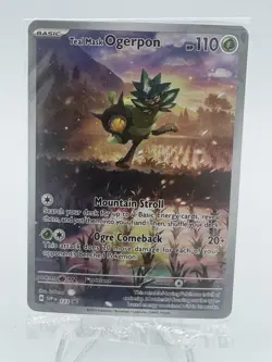 Teal Mask Ogerpon 123 Sv: Sealed! Scarlet & Violet Promo Card Holo - Image 2
