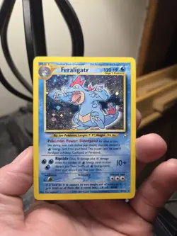 Feraligatr Neo Genesis Holo Rare Card 4/111 Non-Graded Pokemon TCG - Image 1