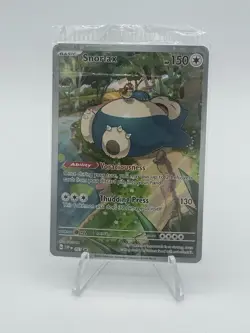 Snorlax 051 Sv: Scarlet & Violet Promo Cards Holo Sealed - Image 1
