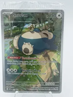 Snorlax 051 Sv: Scarlet & Violet Promo Cards Holo Sealed - Image 2