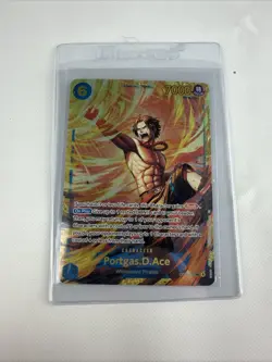 One Piece Card Game Portgas D. Ace OP13-119 SEC Carrying on His Will - English - Image 1