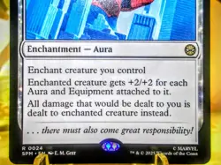 With Great Responsibility rare magic the gathering spider-man trading cad - Image 3
