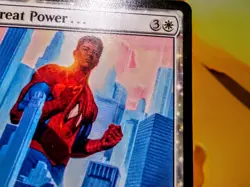 With Great Responsibility rare magic the gathering spider-man trading cad - Image 5