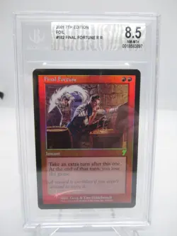 Final Fortune - Foil Magic mtg 7th Edition BGS Graded 8.5 - Image 1