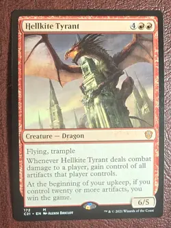 Hellkite Tyrant - MtG Commander 2021 - M172 NM 2021 - Image 2