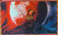 Blood Moon Playmat MTG - Image 1