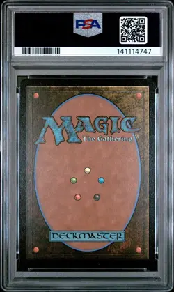 2025 MTG FINAL FANTASY COMMANDER SURGE FOIL #0404 IDYLLIC BEACHFRONT PSA 9 - Image 2