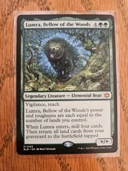 MTG Lumra, Bellow of the Woods 0183 Bloomburrow NM - Image 1
