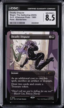 2025 MAGIC: THE GATHERING #1985 DEADLY DISPUTE CGC 8.5 - Image 1