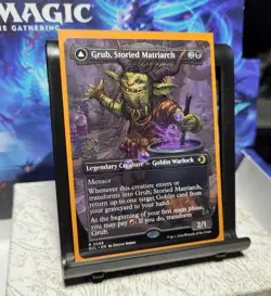 Lorwyn Eclipsed Grub, Storied Matriarch, NM, Borderless, Non-Foil, Ships Quickly - Image 1