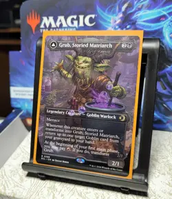 Lorwyn Eclipsed Grub, Storied Matriarch, NM, Borderless, Non-Foil, Ships Quickly - Image 2