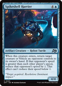 Foil - Spikeshell Harrier - 65 - Aetherdrift - NM - Image 1