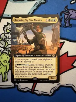 Tocasia, Dig Site Mentor x1 Mtg Extended Art The Brothers’ War - Image 1