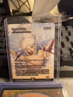 Hero of Light: Adeline, Resplendent Cathar (0001)- Final Fantasy FIN - Magic MTG - Image 1