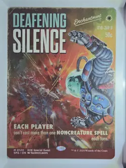 Deafening Silence (Showcase) - M120 - MTG - Special Guests (SPG) - Image 1