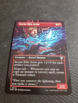 Storm-Kiln Artist (Borderless) #644 (NM) - Commander Masters MTG - Image 1