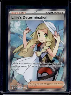 2025 Pokemon Mega Evolution Lillie's Determination Ultra Rare #169/132 - Image 1