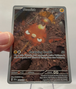 Pokemon Surging Sparks Stunfisk #202, Vibrava #206 + Cetitan #201 IR Lot/3! - Image 4