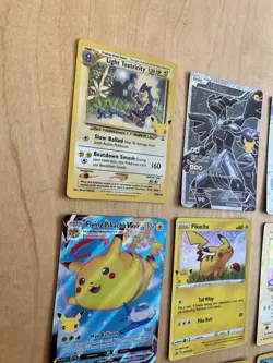 Pokemon Celebrations Lot Pikachu Blastoise Venusaur Reshiram Zekrom Vintage MINT - Image 2