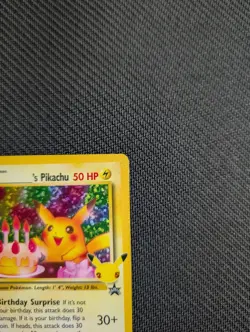 2021 Pokemon Celebrations Classic Collection Birthday Pikachu #24 - Image 3