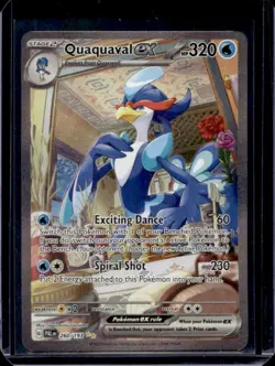 2023 Pokemon SV Paldea Evolved Quaquaval ex #260/193 - Image 1