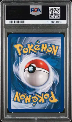 2003 POKEMON AQUAPOLIS #1 AMPHAROS-REVERSE FOIL PSA 9 - Image 2