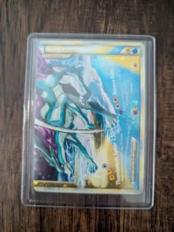 2010 Pokemon TCG Unleashed Raikou Suicune Legend Holo Card 93/95 Bottom - Image 1