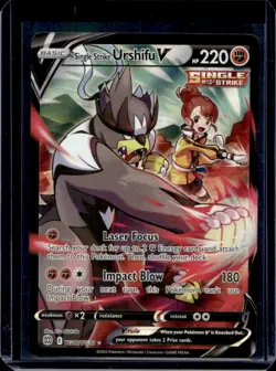 2022 Pokemon SWSH Single Strike Urshifu V Trainer Gallery #TG18/TG30 - Image 1