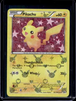 2013 Pokemon Black & White Legendary Treasures Pikachu Radiant Collection #RC07 - Image 1