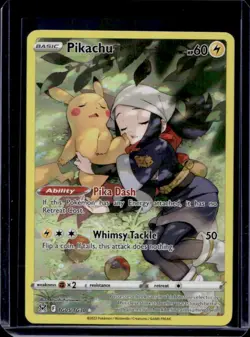 2022 Pokemon SWSH Lost Origin Pikachu Trainer Gallery #TG05/TG30 - Image 1