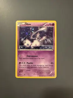 2017 Mew Black Star Holo Promo XY192 XY Promos Pokemon TCG NM - Image 1