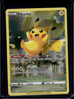 2023 Pokemon SWSH Crown Zenith Pikachu Galarian Gallery #GG30/GG70 - Image 1