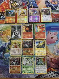 Vintage Pokemon Card Lot Holo Reverse Holo Fire Typlosion Zapdos Arceus - Image 1