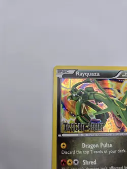 Pokemon TCG Rayquaza 11/20 Rare Dragon Vault Stamped Holo - Image 2